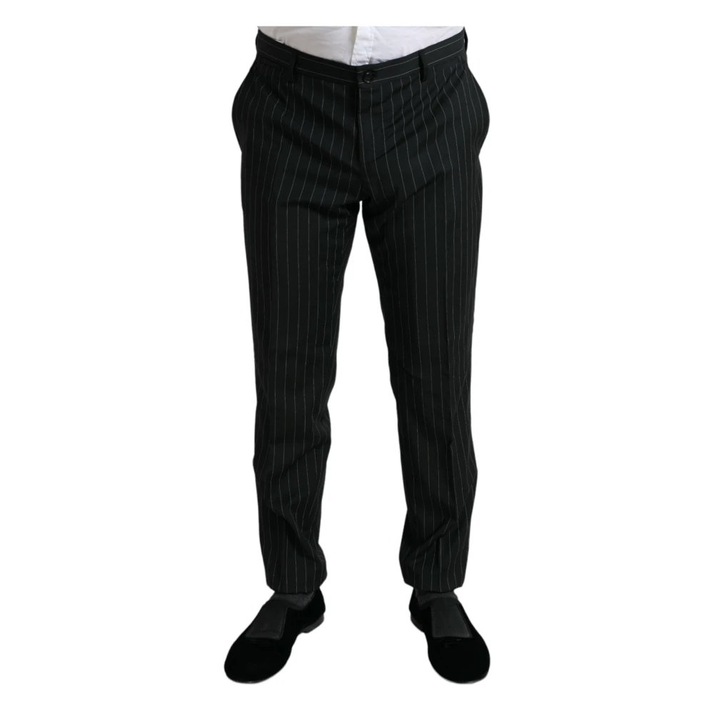 Dolce & Gabbana Suit Trousers Black Heren