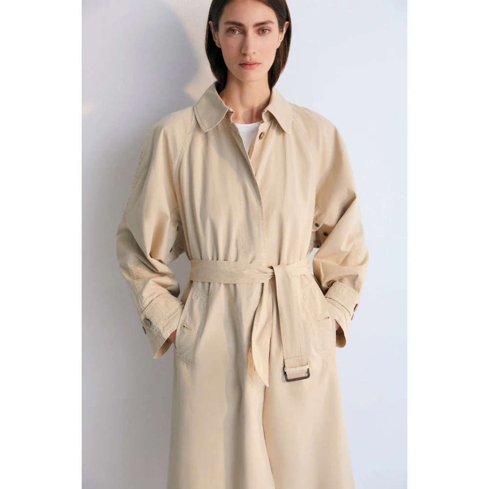 The New Society Zeus Vrouw Trench Beige Dames