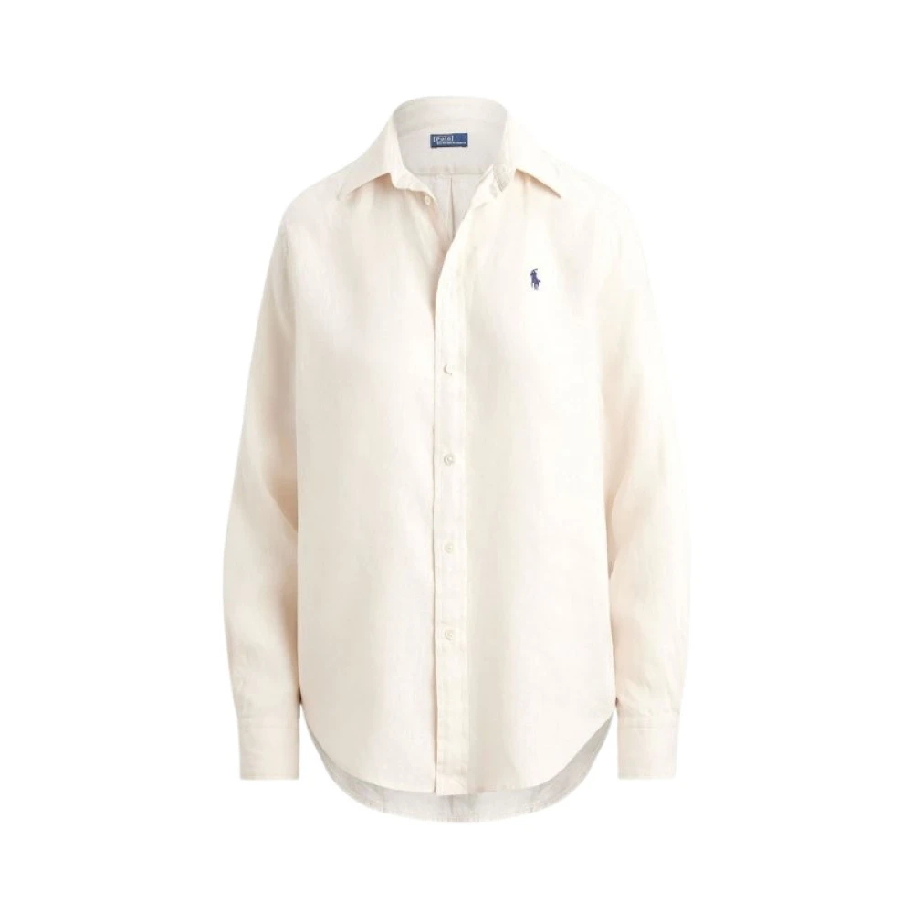 Ralph Lauren Donna Beige Camicette S, New,