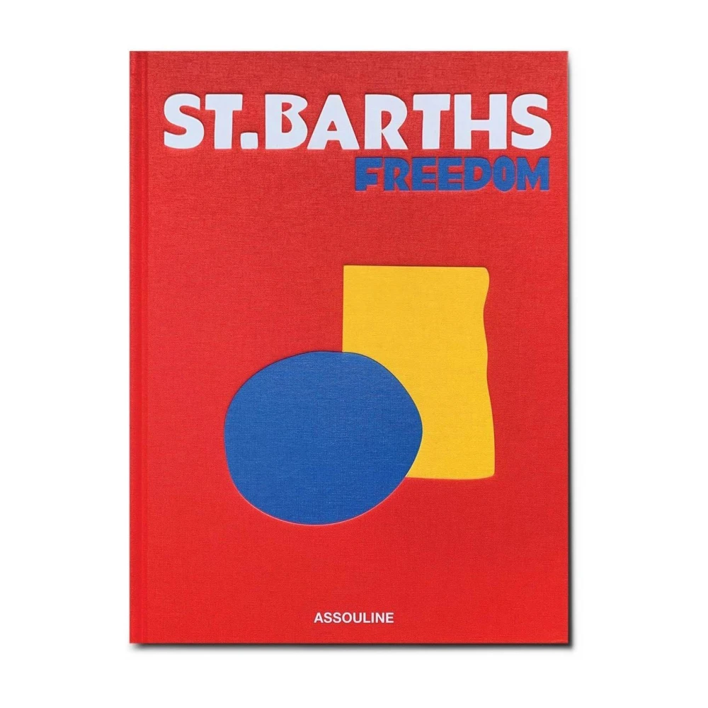 Assouline Luxe St. Barths Reisgids Red Unisex