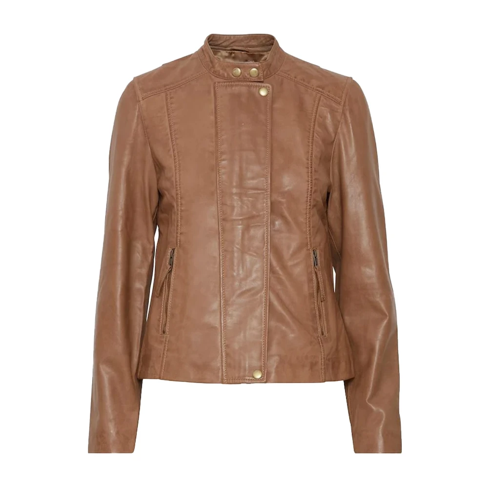 Fransa Donna Marrone Eleganti Cappotti