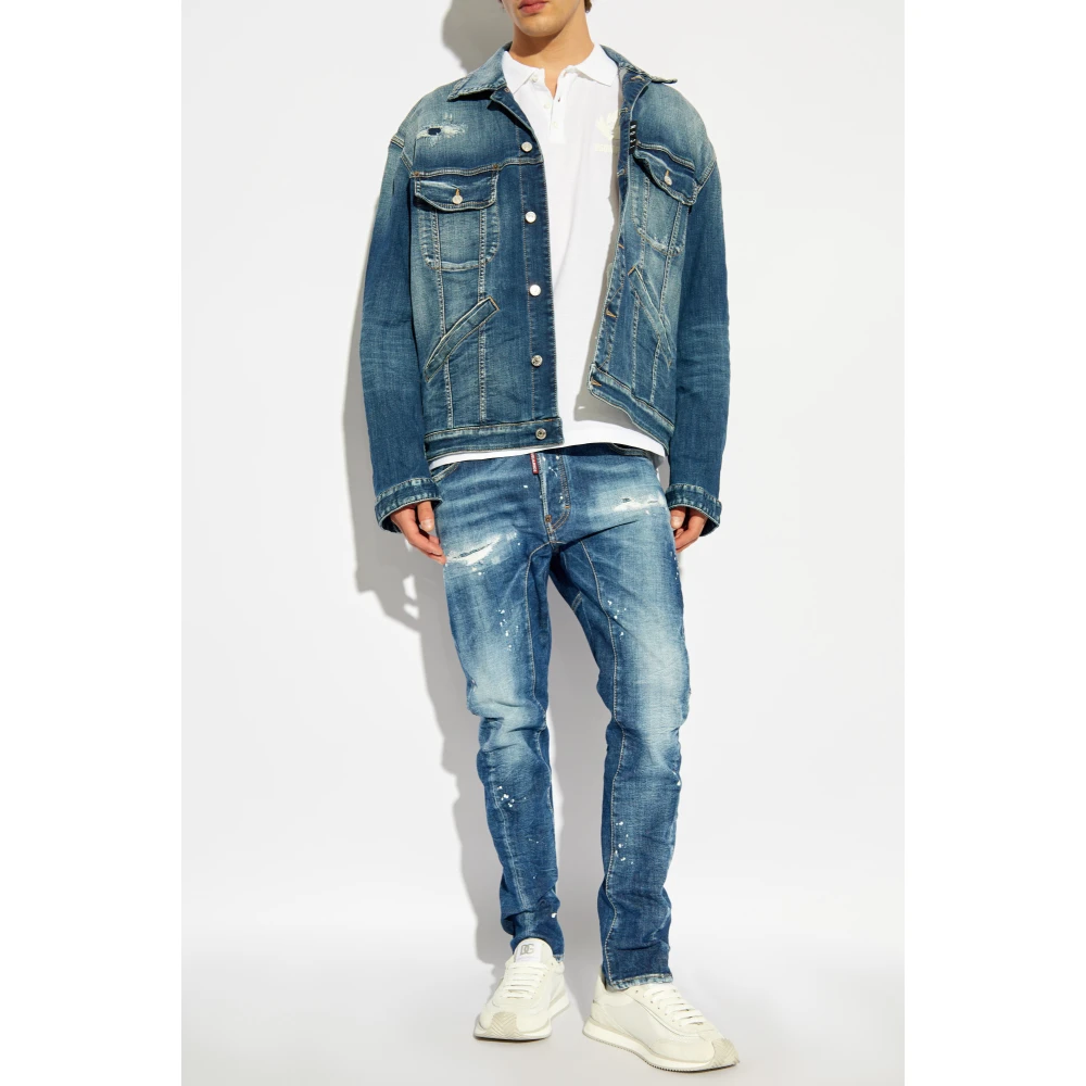Dsquared2 Denim jas Blue Heren