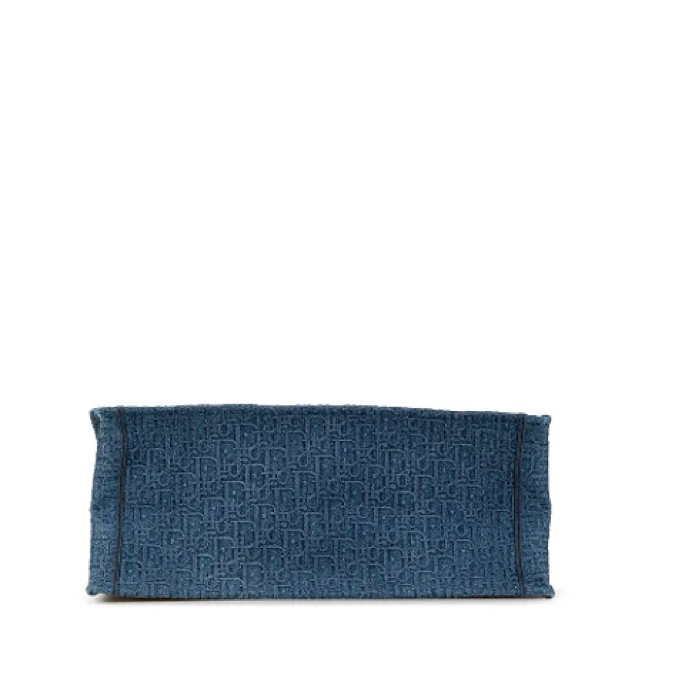 Dior Vintage Pre-owned Denim totes Blue Dames