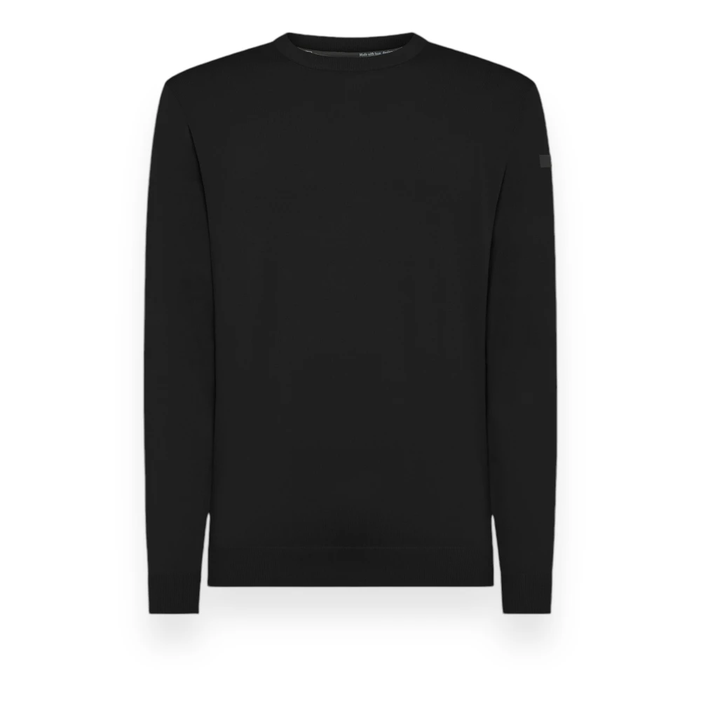 RRD Ronde Gebreide Trui Black Heren