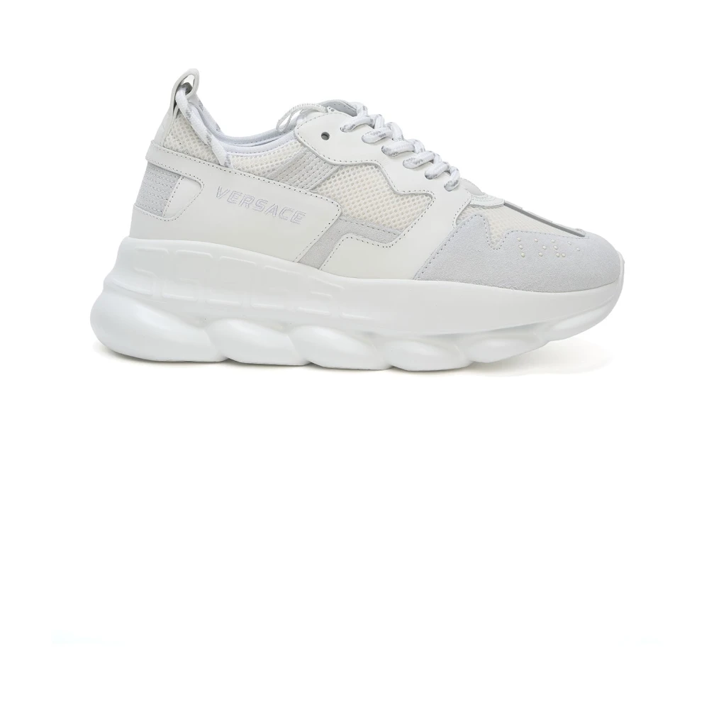 Versace Chain Reaction Witte Sneakers Heren Schoenen