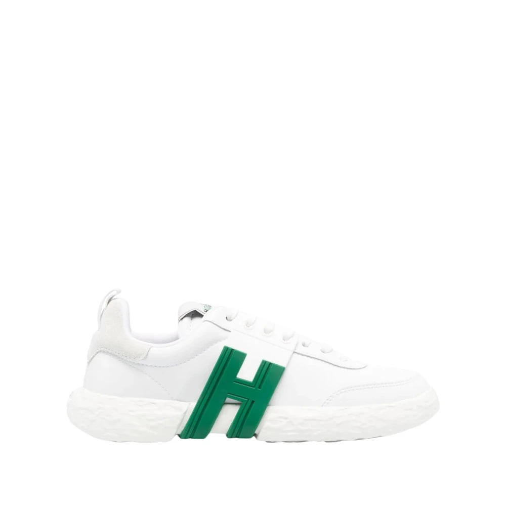 Hogan Dames Leren Sneakers White Dames
