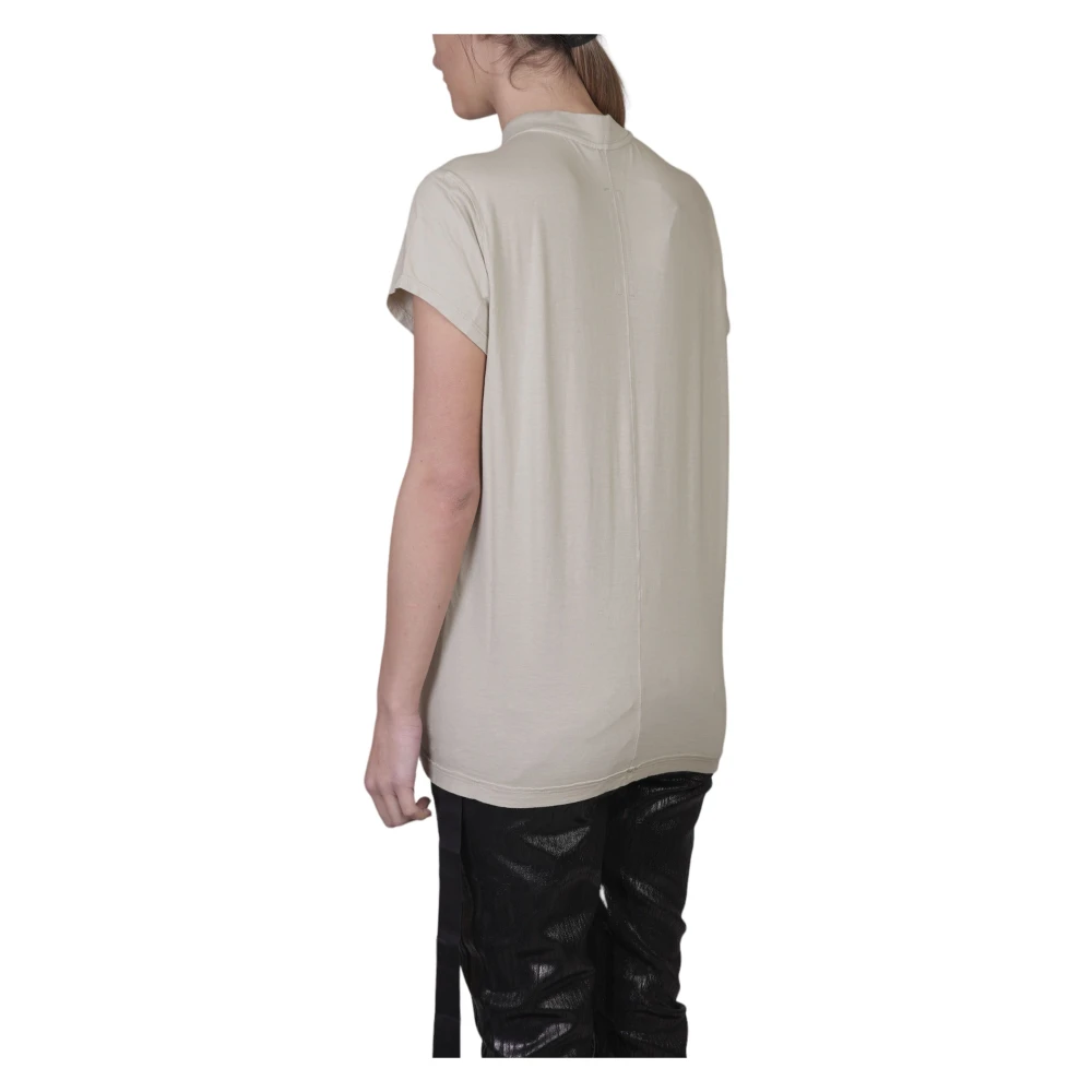 Rick Owens Sterrenprint Tee in Level Stijl Beige Dames