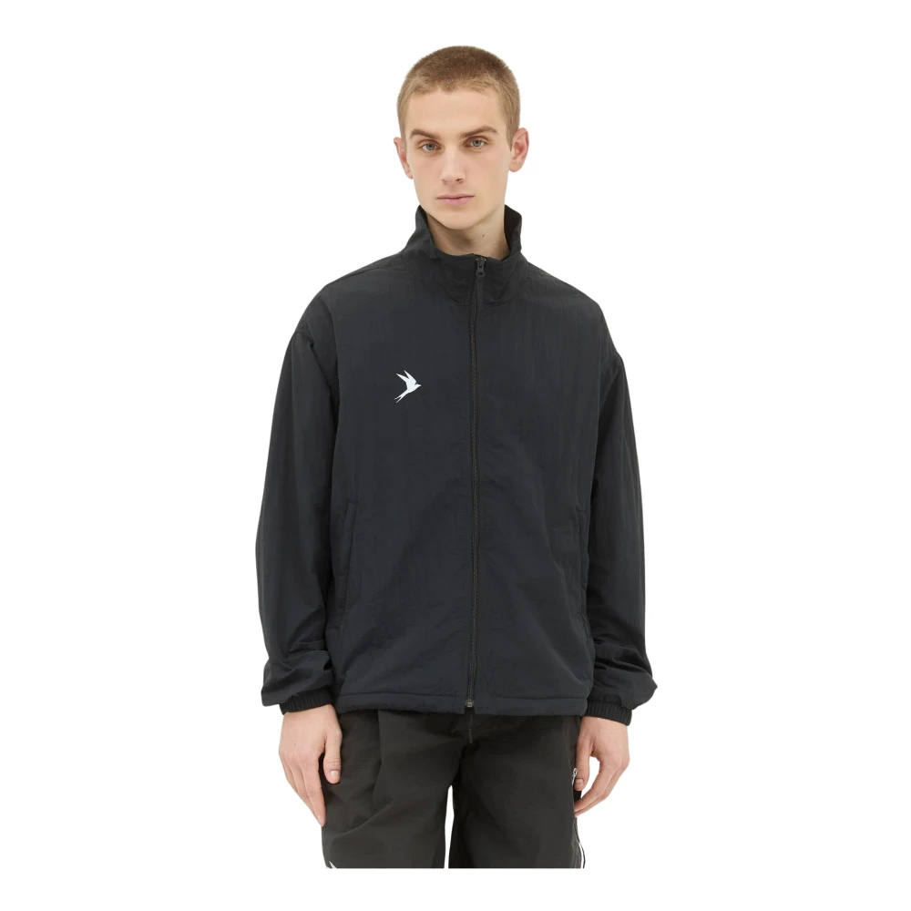 66 North Shell Weave Track Jacket Black Heren