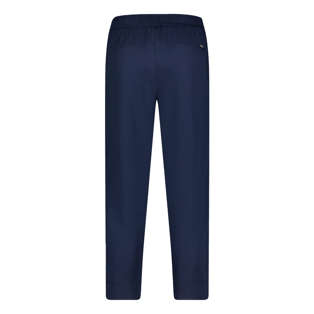 Betty & Co Elegant High Waist Dress Pants Blue Dames