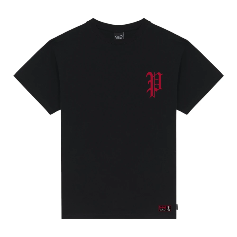 Propaganda Katoenen T-shirt Korte Mouw Black Heren