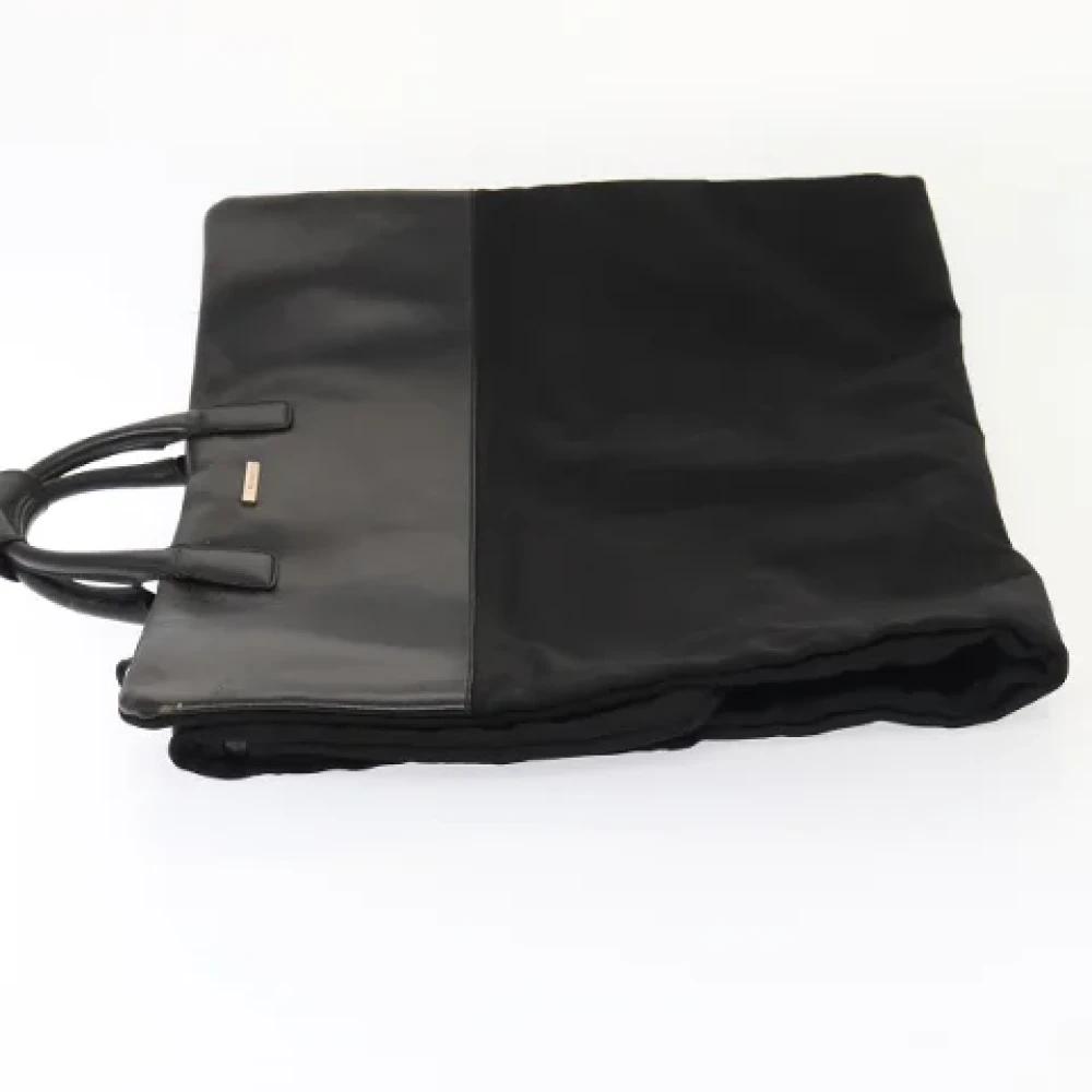 Gucci Vintage Pre-owned Nylon travel-bags Black Dames