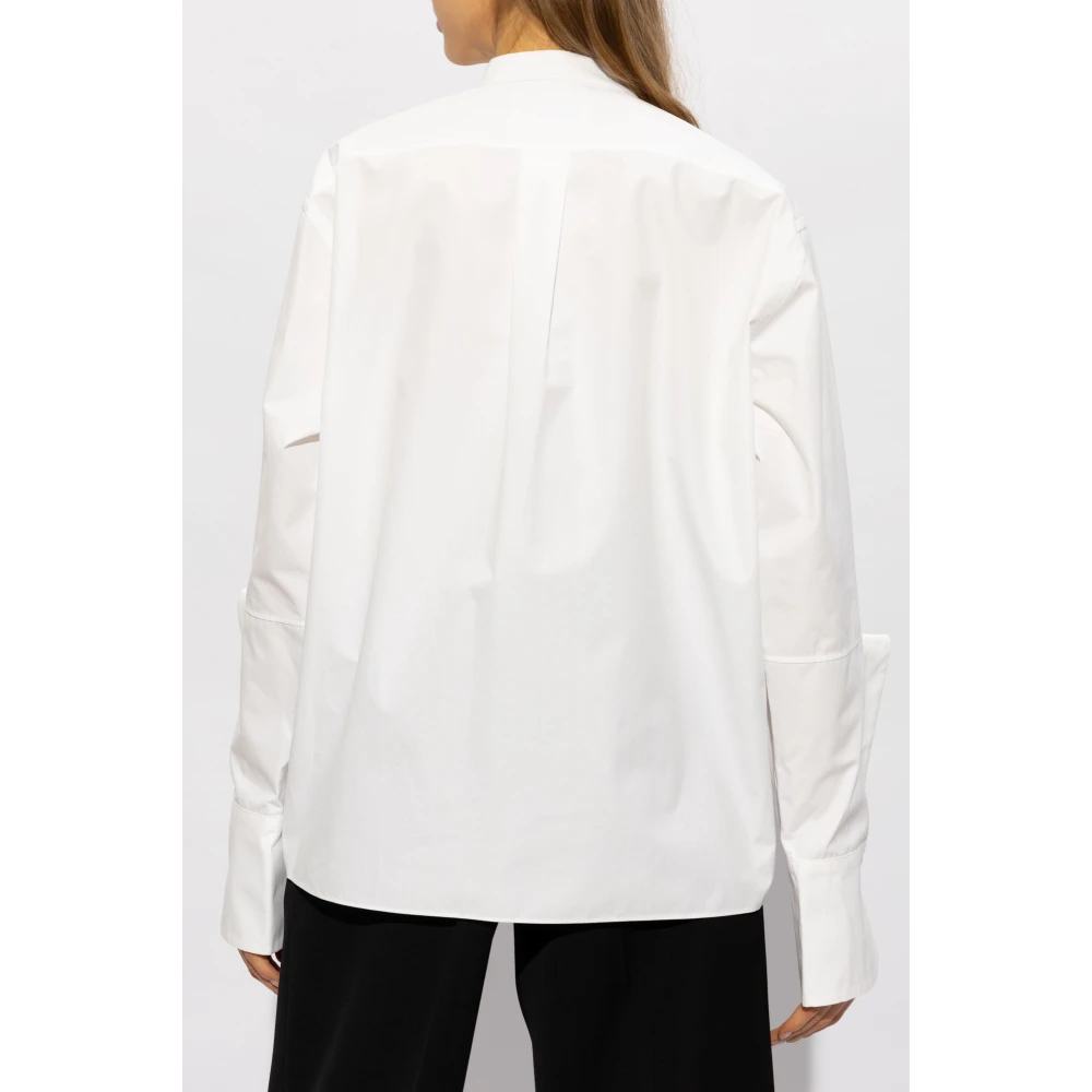 Jil Sander Katoenen shirt White Dames