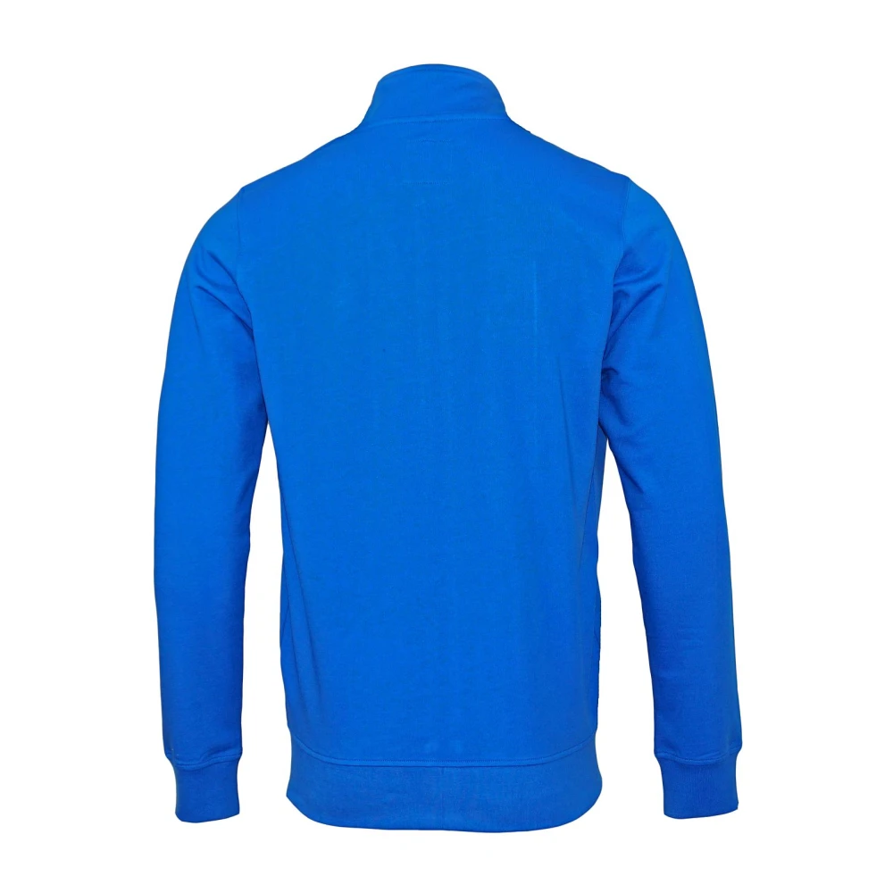 U.s. Polo Assn. Heren Sweatjacket met Rits Stijlvolle Jas Blue Heren