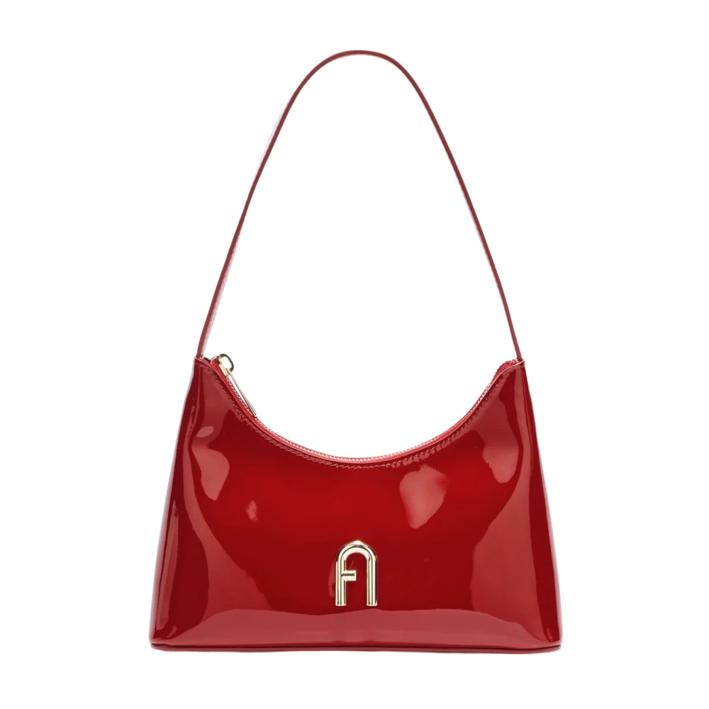 Furla Diamanten Schoudertas Mini Red Dames