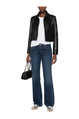Low Straight Jeans