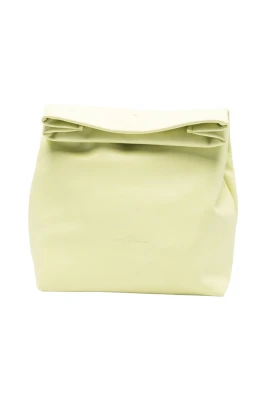 Delhi Stor Läderclutch