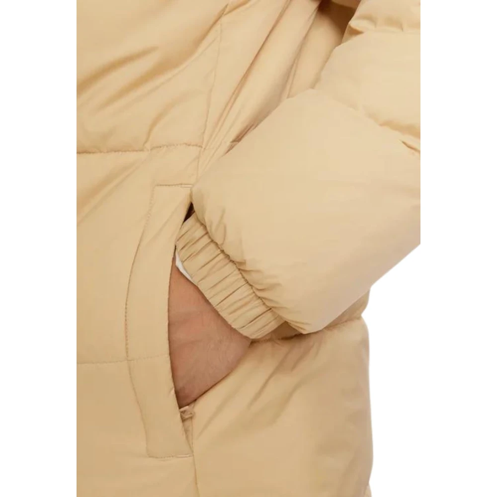 Tommy Hilfiger Beige Hooded Pufferjas Beige Heren