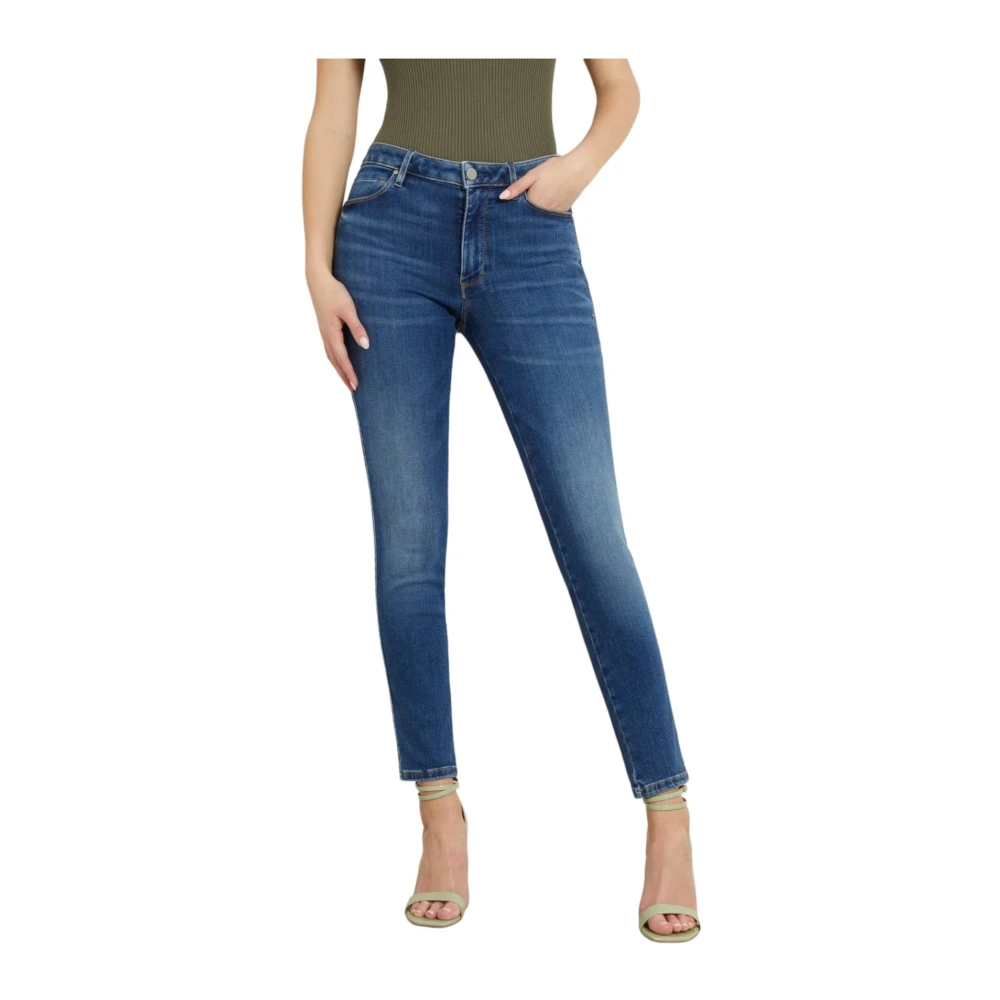 Guess Slim Fit Denim Jeans Blue Dames