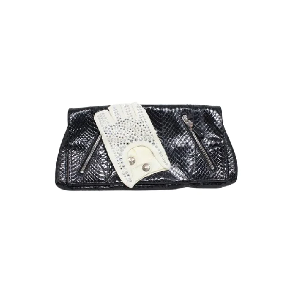 Alexander McQueen Pre-owned Fabric clutches Black Dames