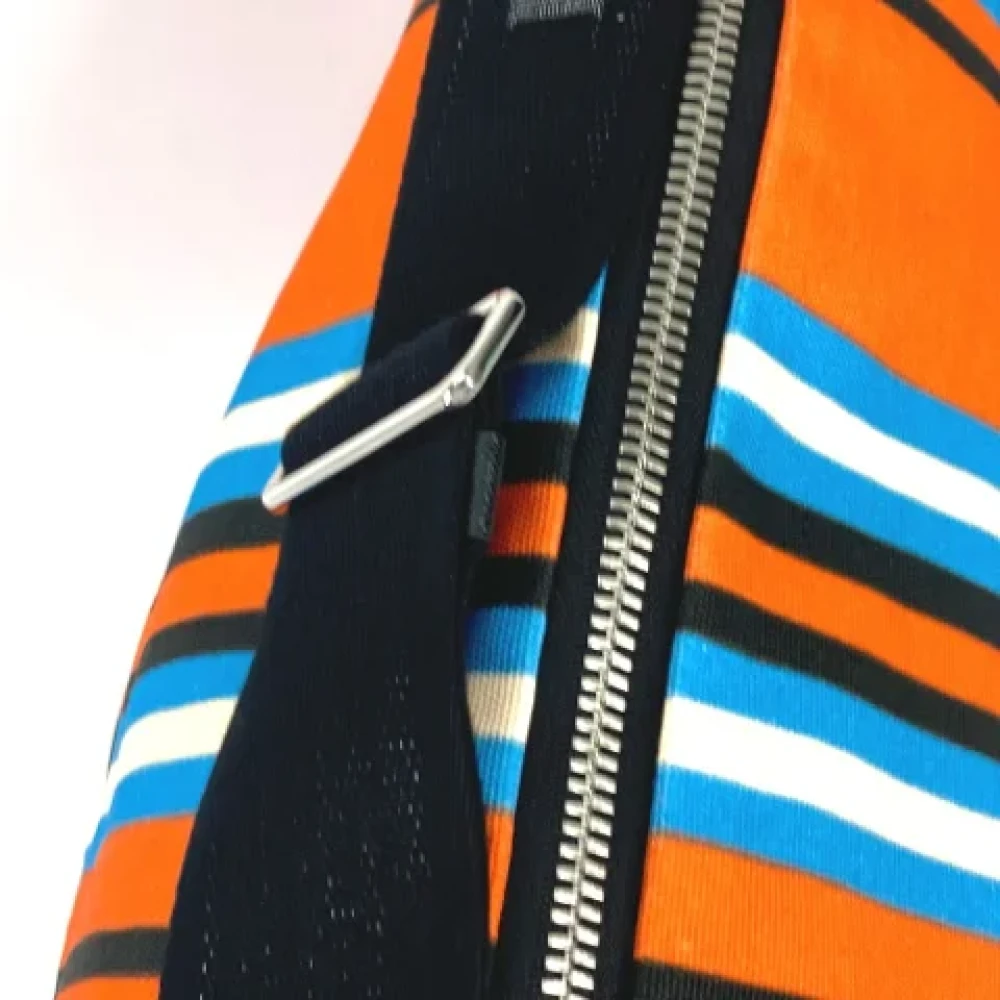 Prada Vintage Pre-owned Fabric prada-bags Orange Dames