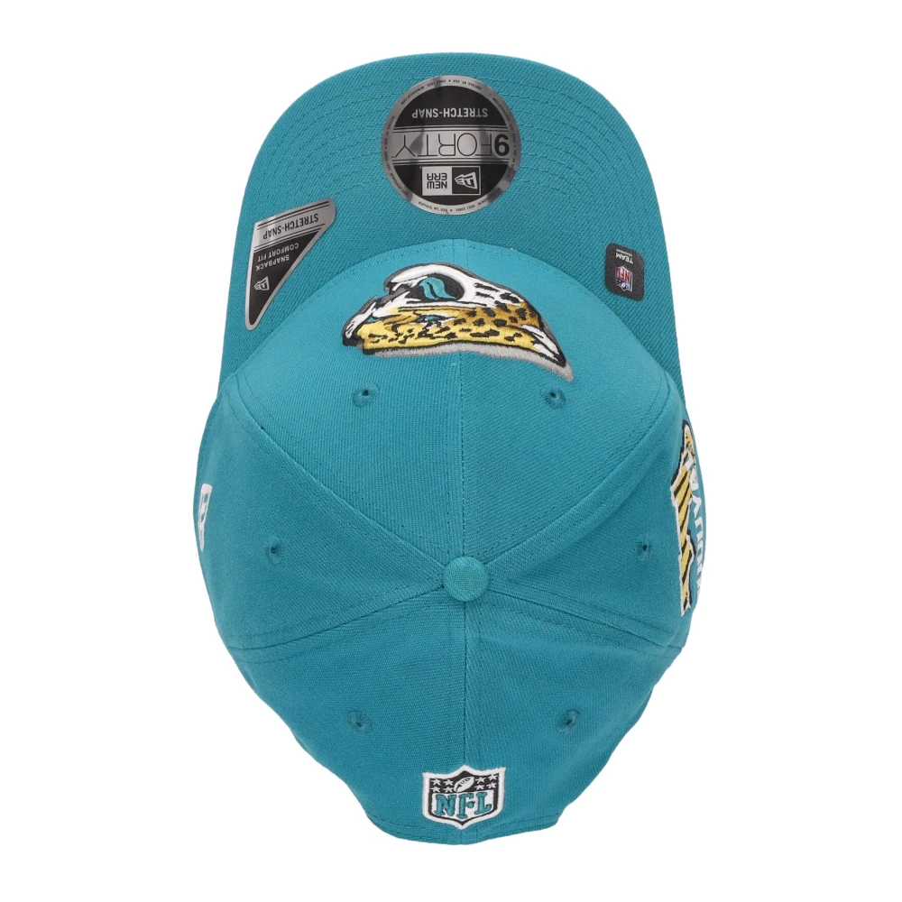 new era Gebogen Visor Hat Jacksonville Jaguars NFL Draft Blue Unisex