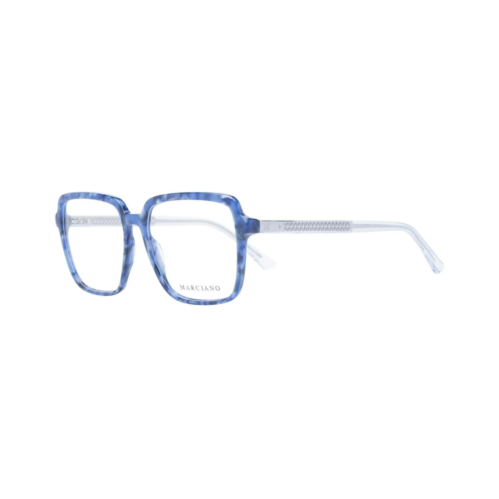 Guess Blauwe Vierkante Optische Monturen voor Vrouwen Blue Dames