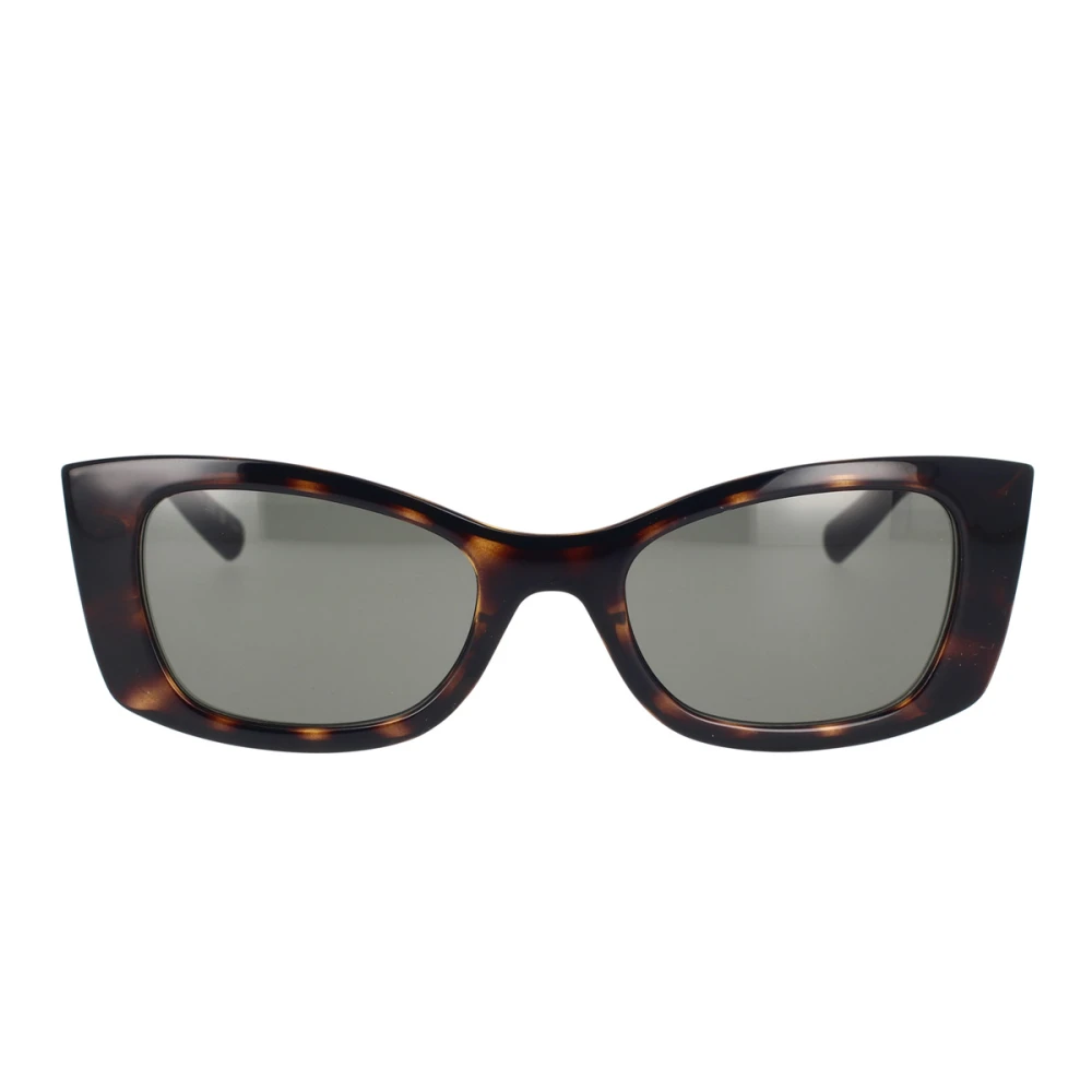 Saint Laurent Verhoog je stijl met SL 593 zonnebril Brown Dames