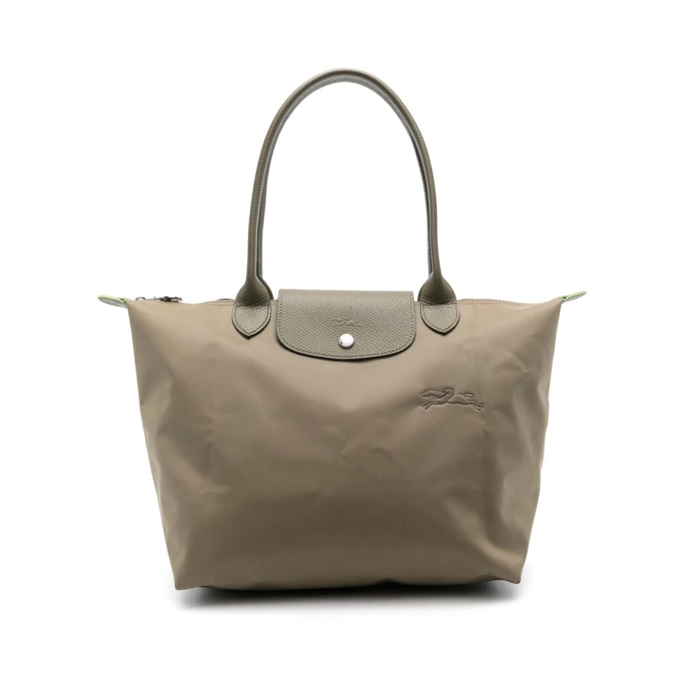 Longchamp Olijfgroene Lichtgewicht Schoudertas Green Dames
