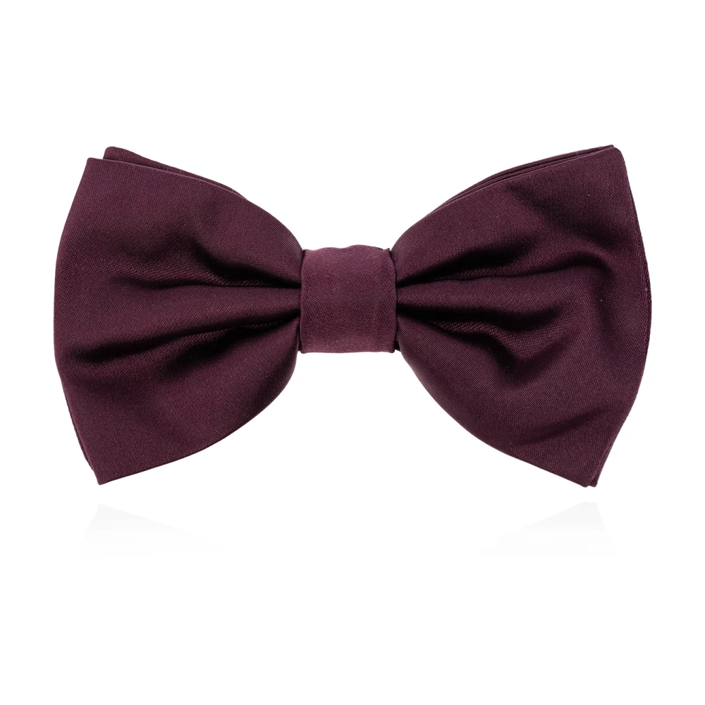 Dolce & Gabbana Men's Purple Bow Ties, One Size, Silk Bow Tie