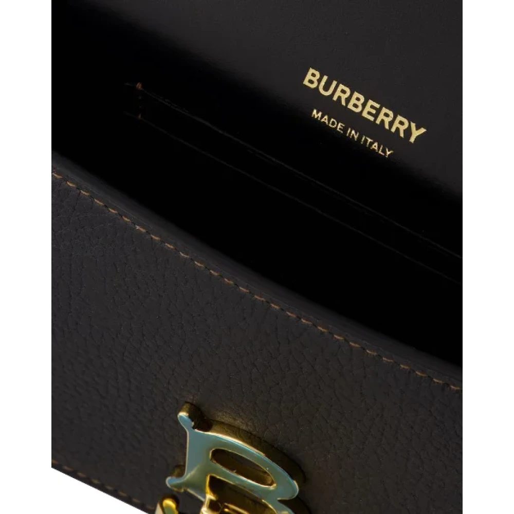 Burberry Leather crossbody-bags Black Dames