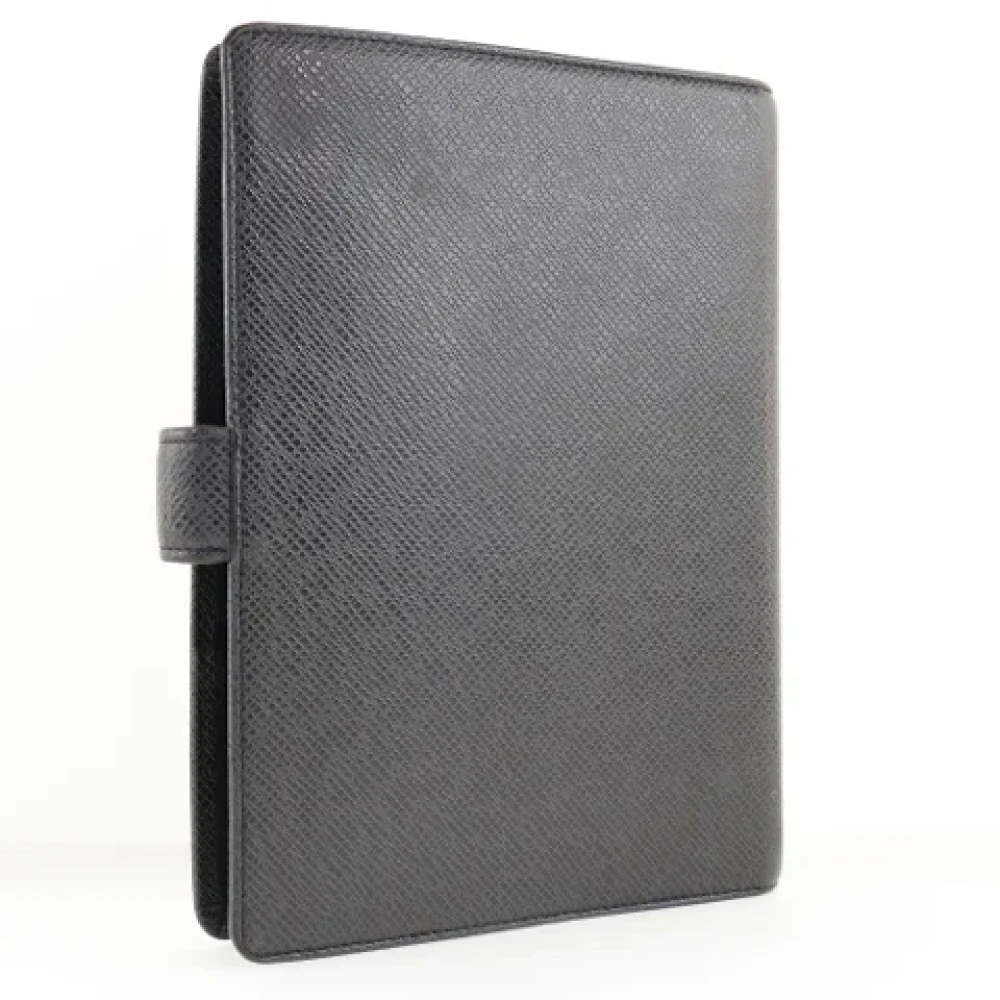 Louis Vuitton Vintage Pre-owned Fabric home-office Black Dames