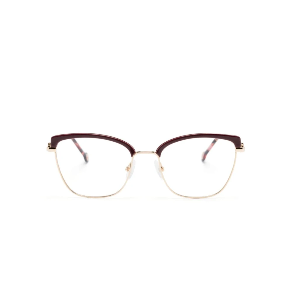 Carolina Herrera Rood Optisch Montuur voor Dagelijks Gebruik Red Dames