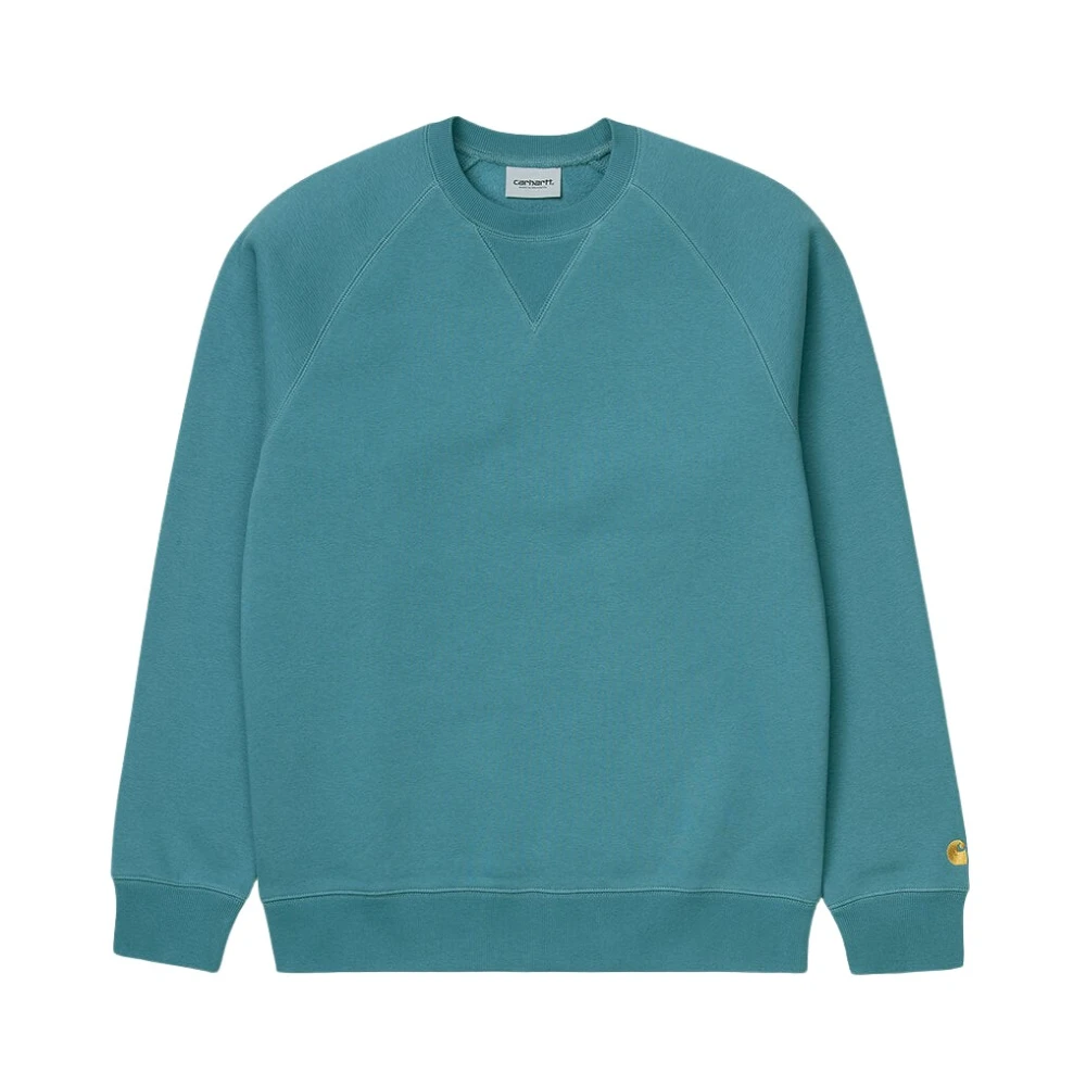 Carhartt WIP Chase Sweatshirt Comfortabel en stijlvol Blue Heren