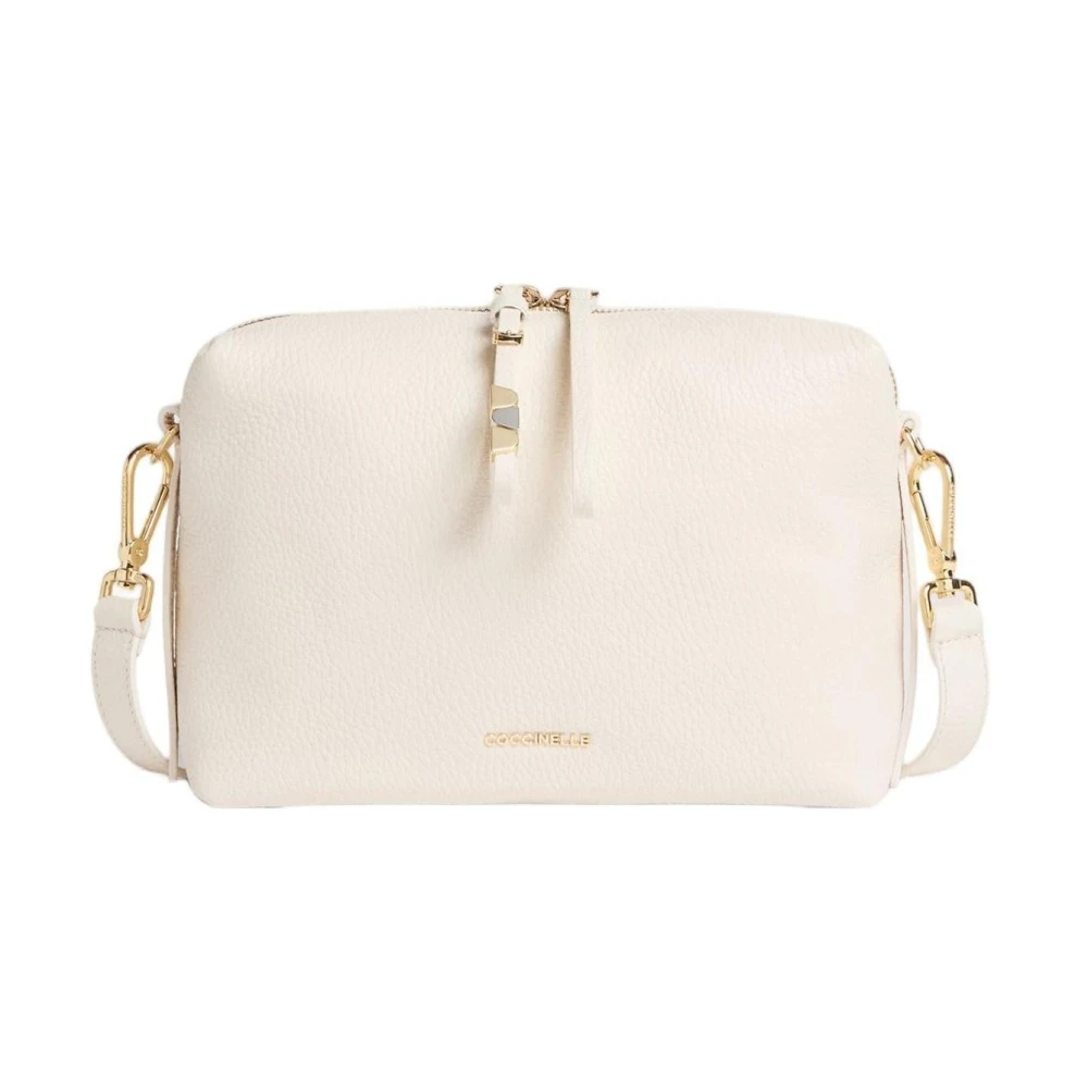 Coccinelle Women's White Nory Crossbody Bag - Cross Body Bags - One Size - Bags