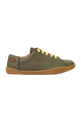 green-leather-kids-sneakers