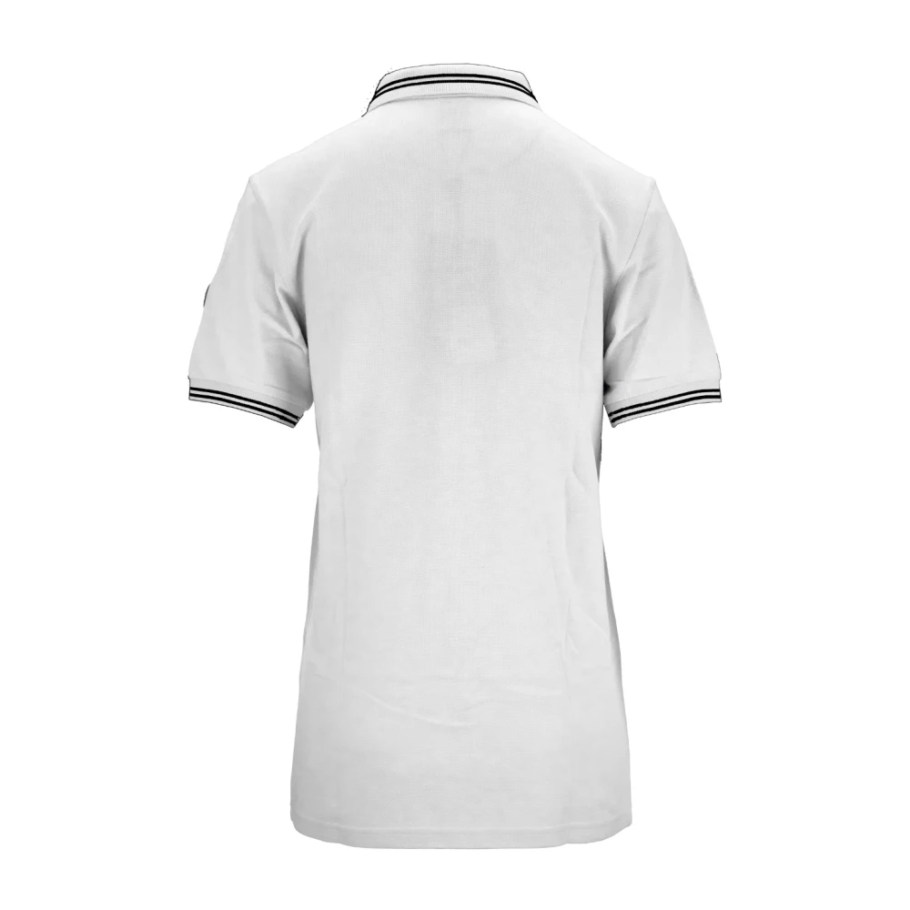 Colmar Heren Button Polo Shirt White Heren