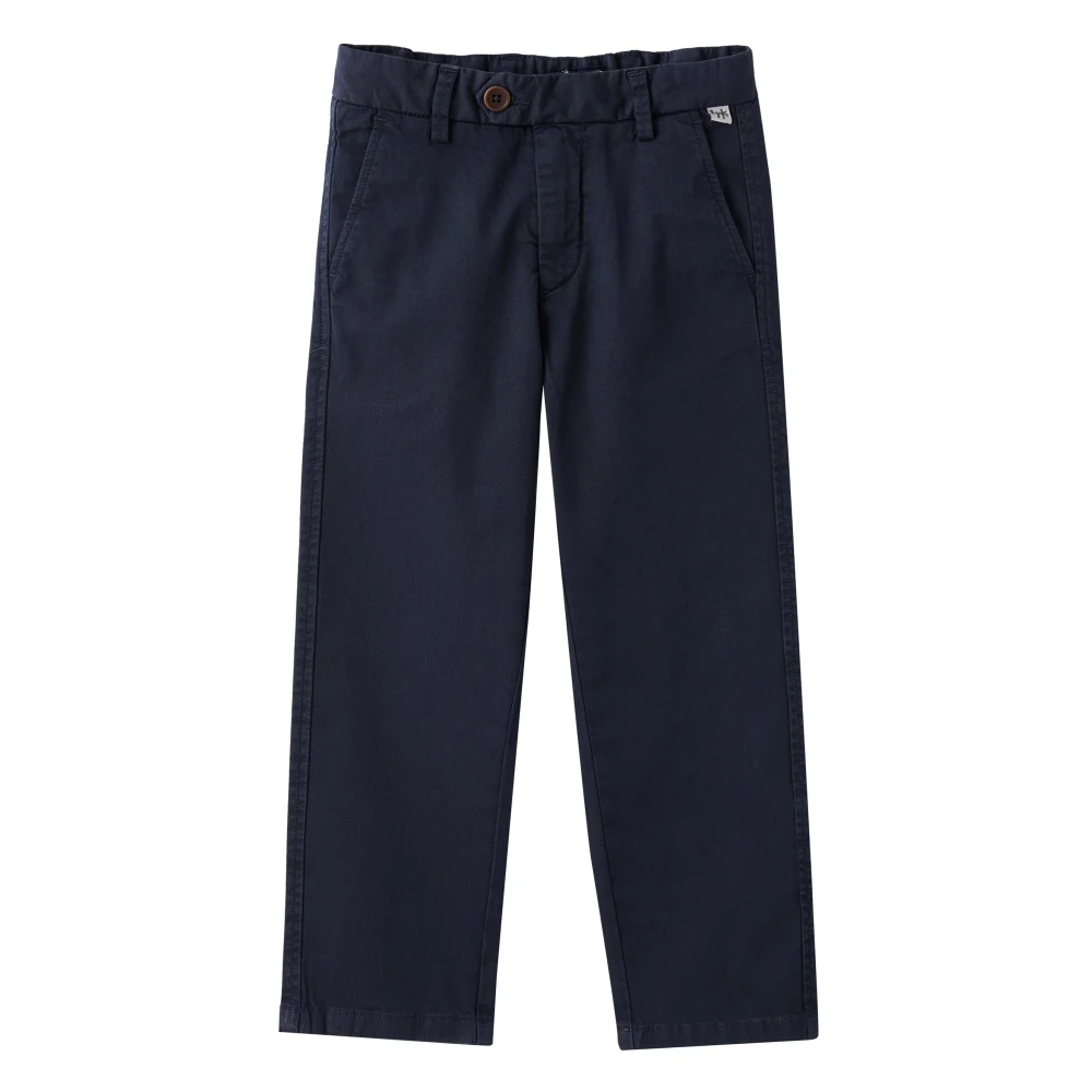 Il Gufo Boys Blue Trousers, 2 Y, Pantalone Chino