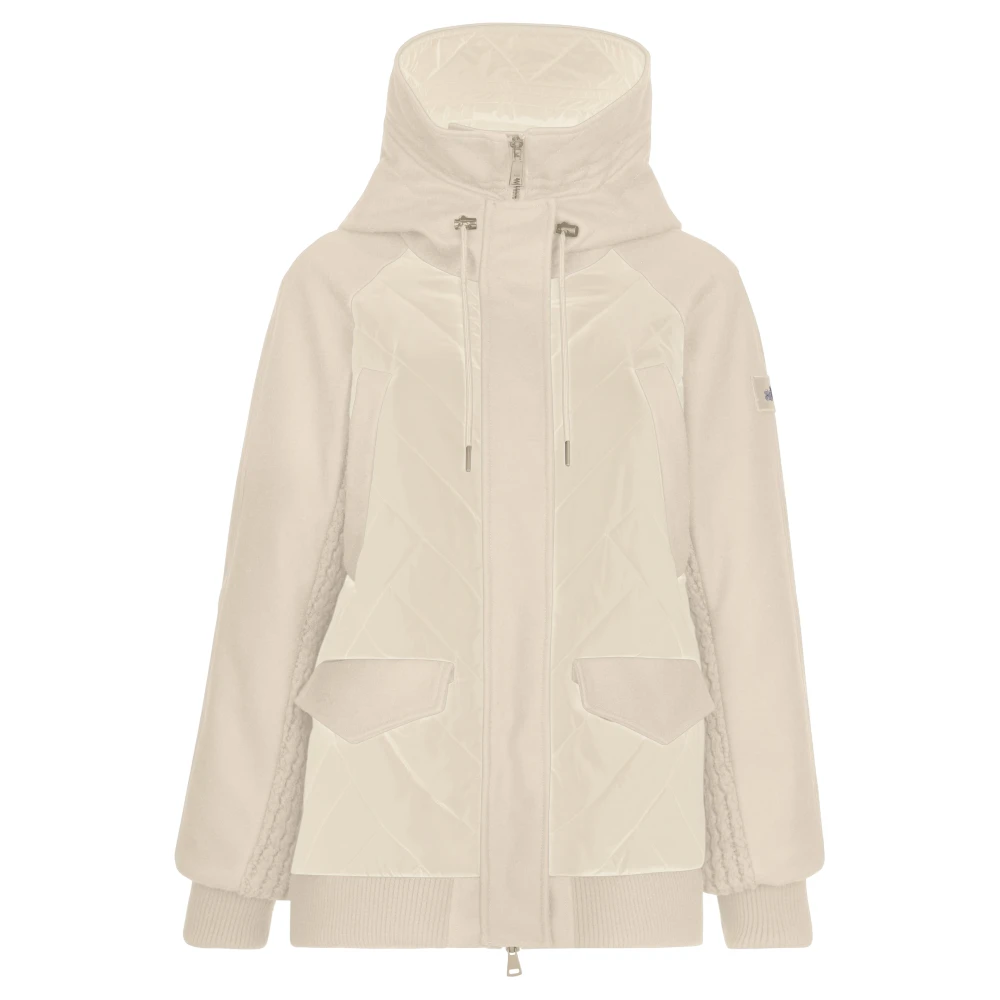 Add Parka IN Nylon Bright + Compact WOL Beige Dames