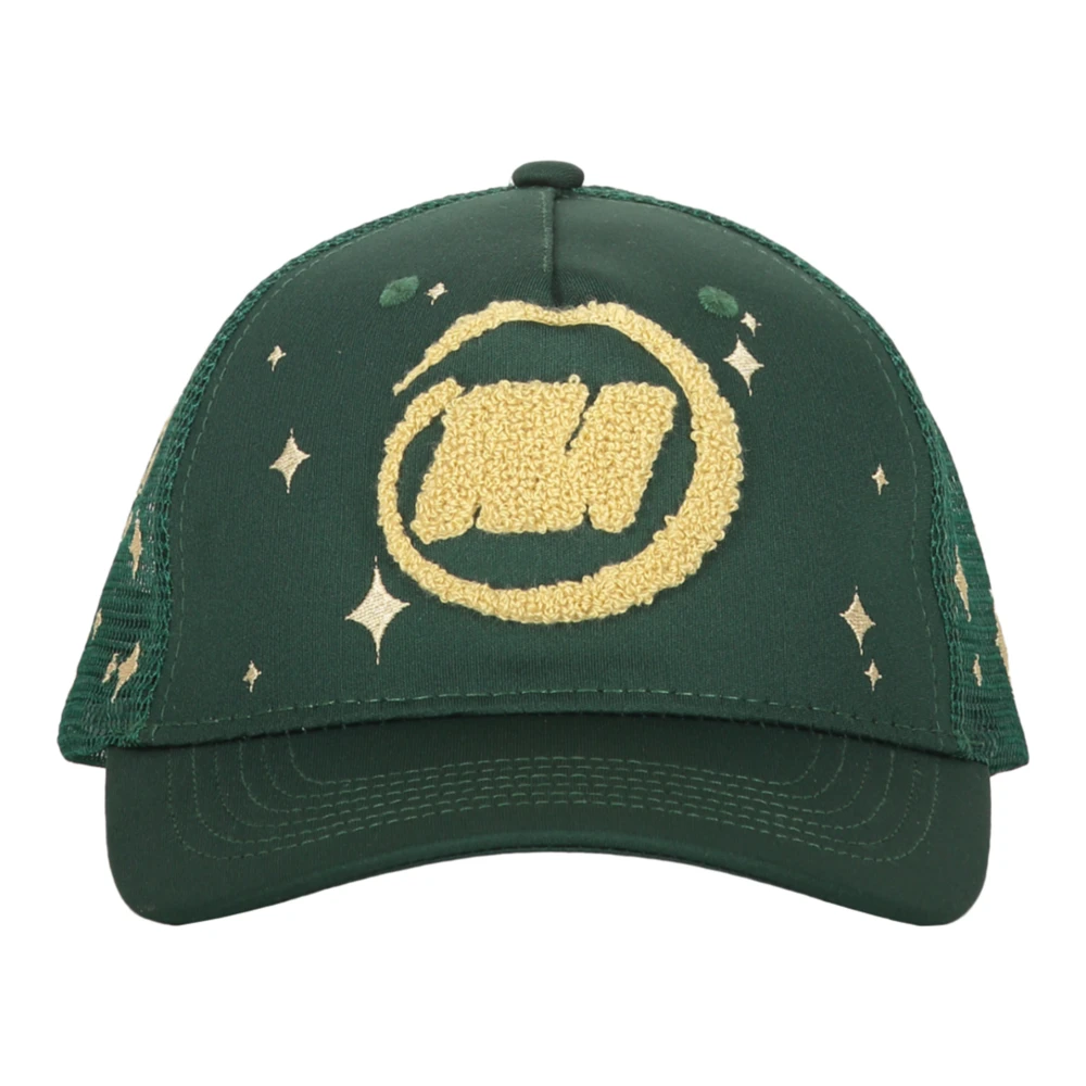 Market Geborduurde Baseballpet met Netrug Green Heren