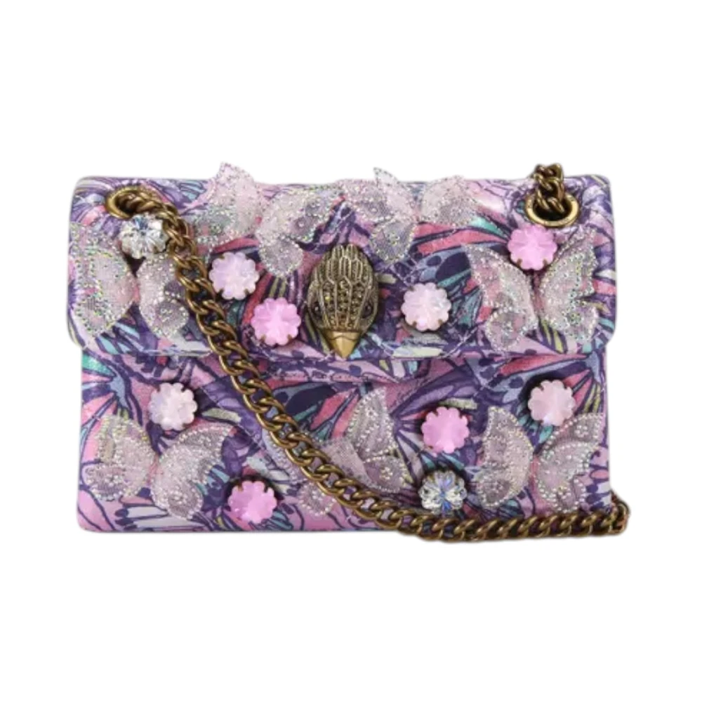 Kurt Geiger Women's Purple Cross Body Bags, One Size, Mini Kensington