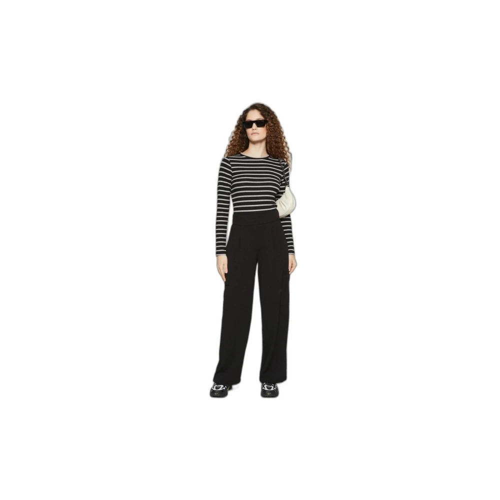Jacqueline de Yong Zwarte Cargo Broek Lente Zomer Collectie Black Dames
