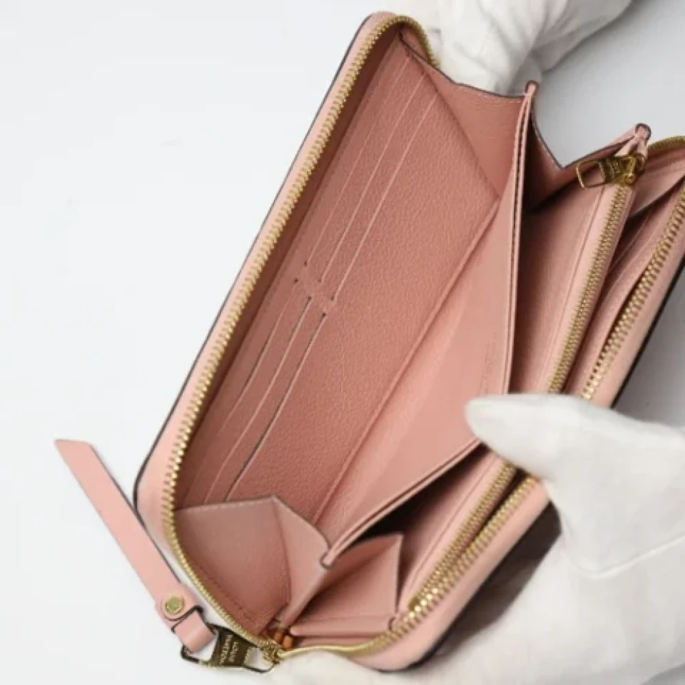 Louis Vuitton Vintage Pre-owned Fabric wallets Pink Dames