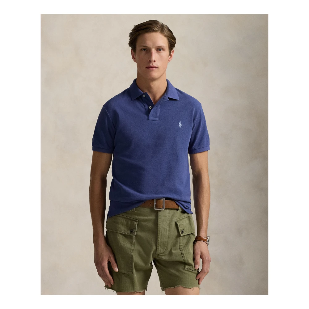 Ralph Lauren Polo Shirt Blue Heren