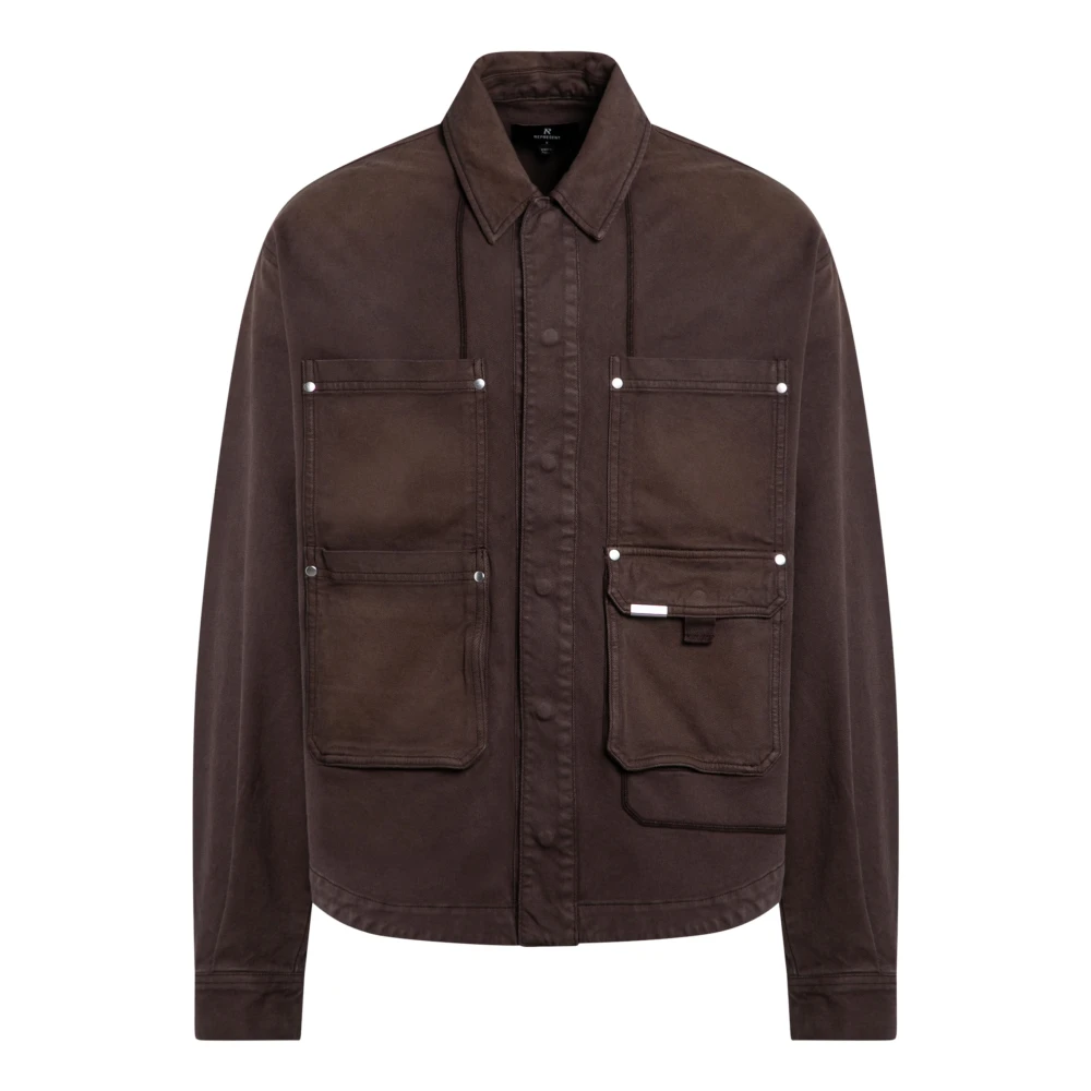 Represent Lange Mouwen Shirt Brown Heren