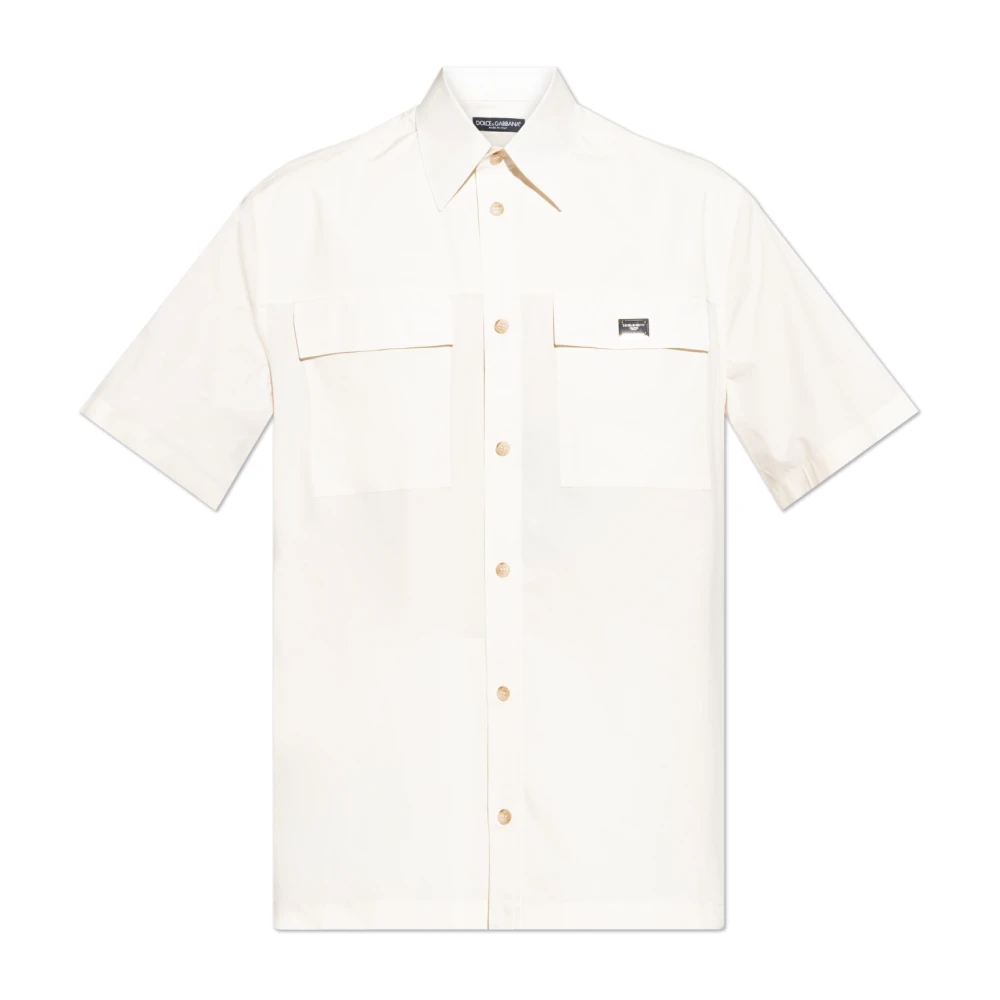 Shirts > Short Sleeve Shirts - - Dolce & Gabbana - Modalova