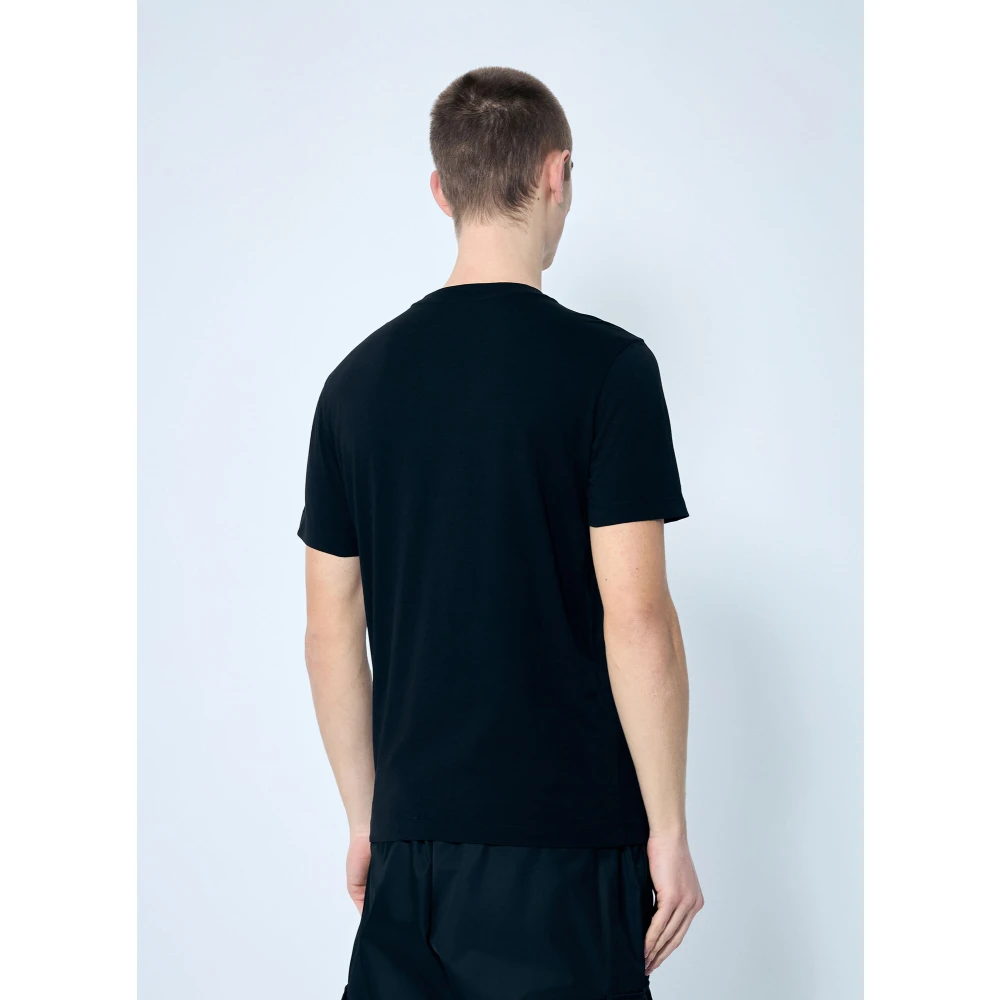 Moncler Logo Patch T-Shirts Set Katoenen Jersey Multicolor Heren