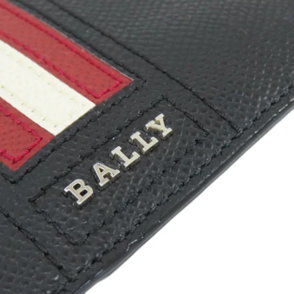 Bally Pre-owned Fabric wallets Black Dames