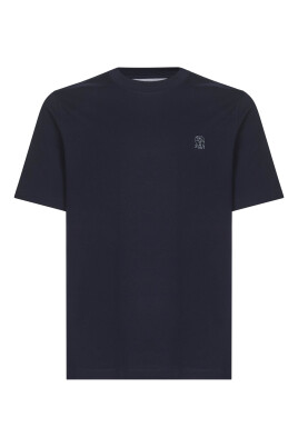 t-shirts-et-polos-col-rond-bleus