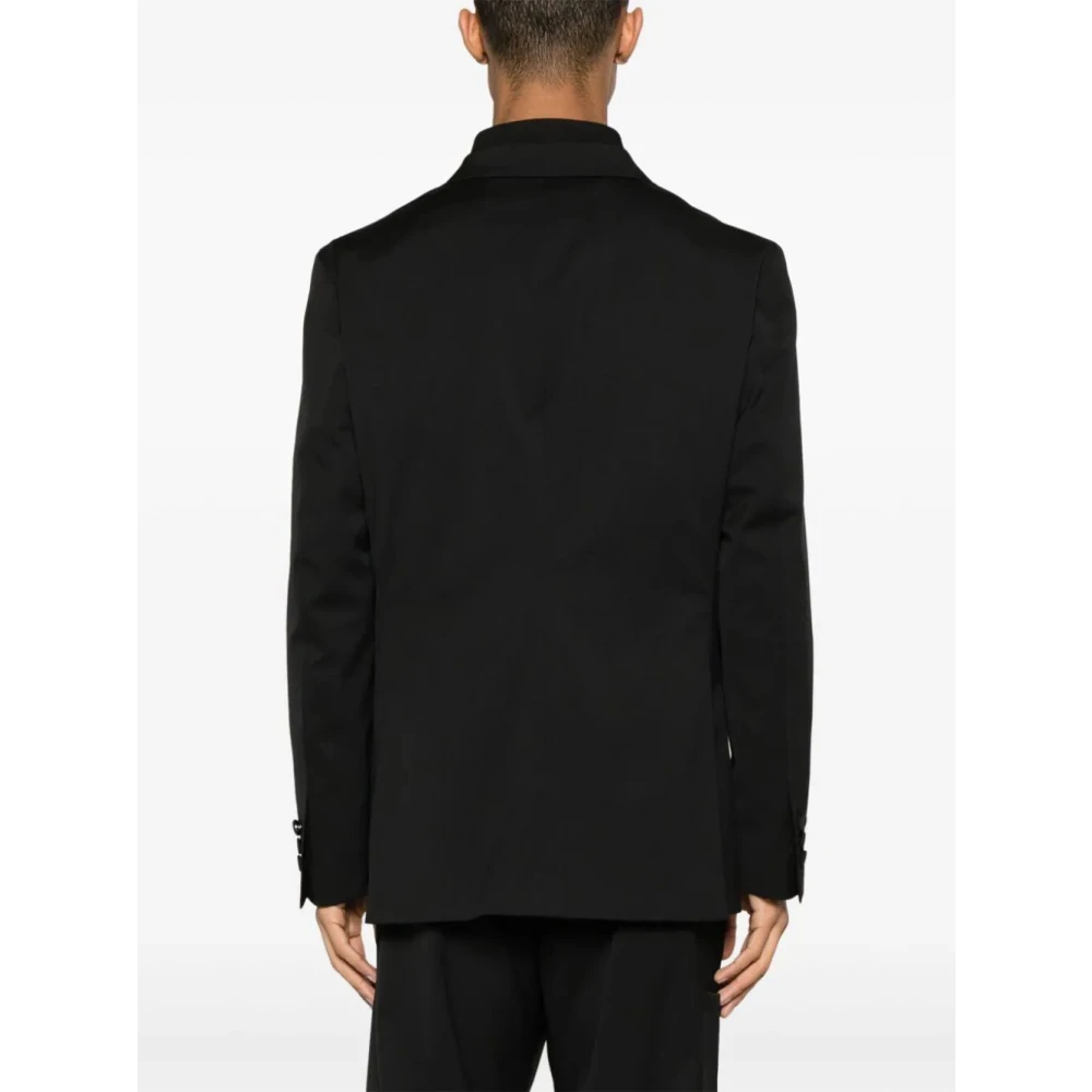 Palm Angels Zwart Monogram Blazer Black Heren