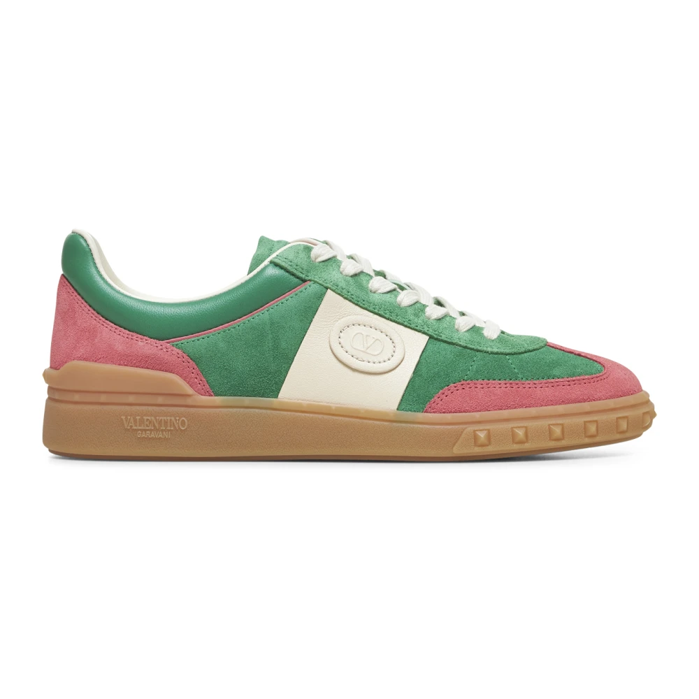 Valentino Garavani Women's Multicolor Sneakers, 7 Uk, Lace-Up Trainers